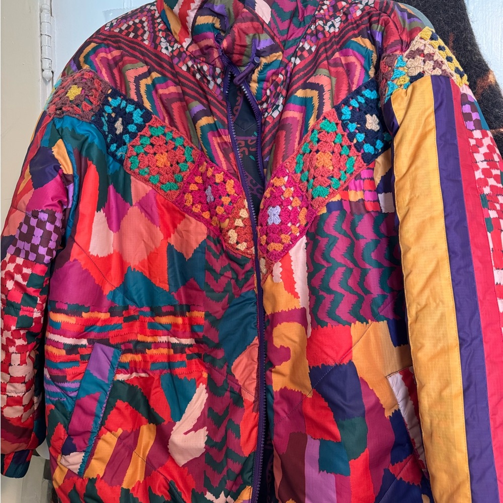 FARM Rio Colorful Patchwork Jacket - Picture 4 of 6